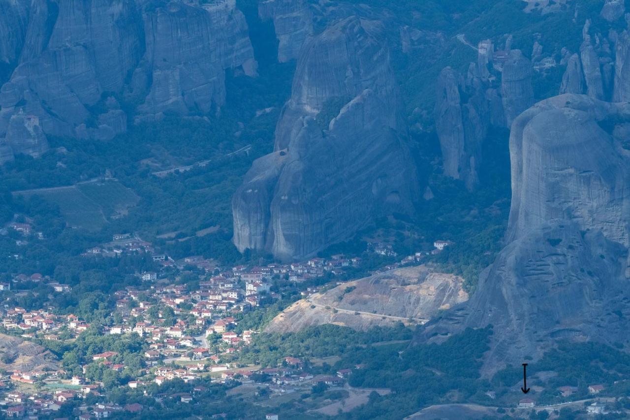 Majestic View Home Just Under Meteora Unesco Site Kalampaka Exteriör bild